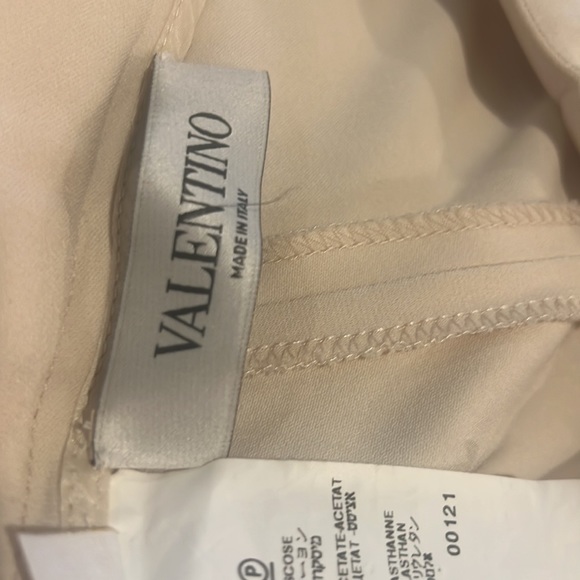VALENTINO BOW LIGHT CREAM BOW WAIST BACK - Picture 6 of 6